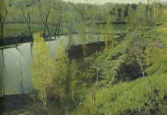 И С Остроухов Первая зелень 188788 гг Государственная Третьяковская - фото 229