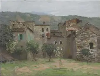 И И Левитан Вид в окрестностях Бордигеры в Италии 1890 г Пастель - фото 252