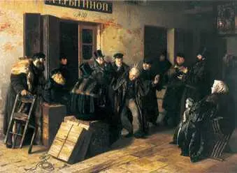 И М Прянишников Шутники Гостиный двор в Москве 1865 г - фото 354