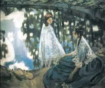 В Э БорисовМусатов Водоём 1902 г Государственная Третьяковская галерея - фото 106