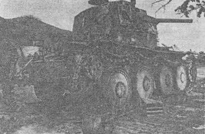Словацкий Pz38t подбитый на Восточном фронте в 1941 году Бронированные - фото 88