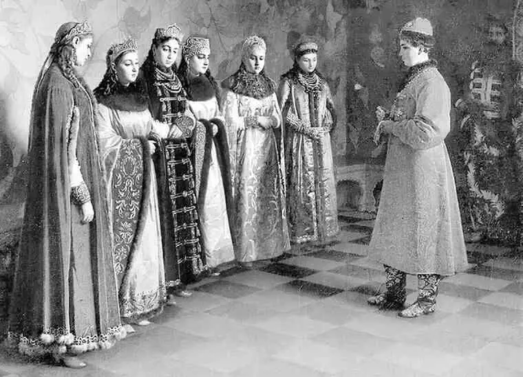 Г Седов Выбор невесты царем Алексеем Михайловичем Морозову однако эта - фото 7