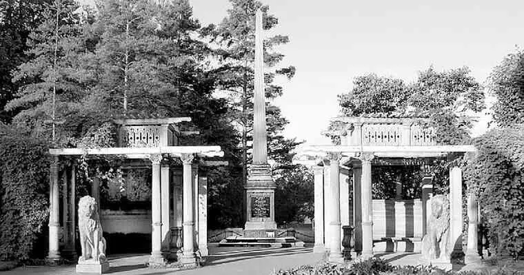 Кагульский обелиск Современное фото Башняруина в Царском Селе Современное - фото 89
