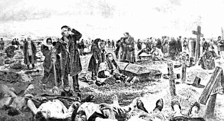 В Е Маковский Похороны жертв Ходынки 18961901 гг Великая княжна Ольга - фото 200