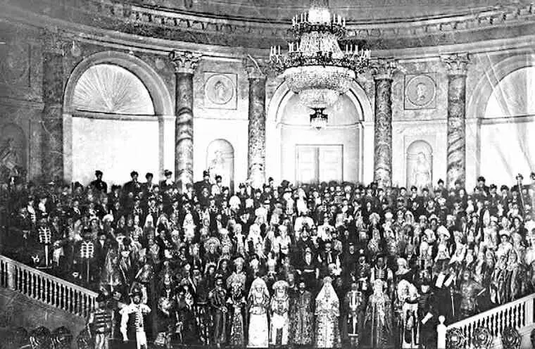 Исторический костюмированный бал 1903 г Великий князь Александр Михайлович - фото 205