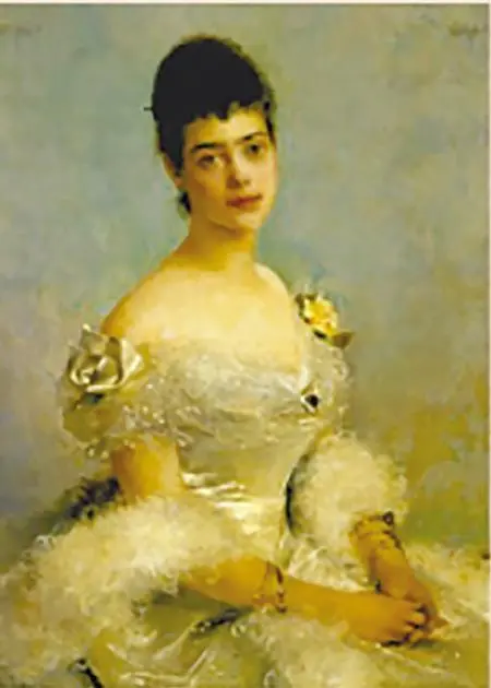 Ф Фламенк Великая княгиня Ксения Александровна 1894 ВК Штемберг - фото 76