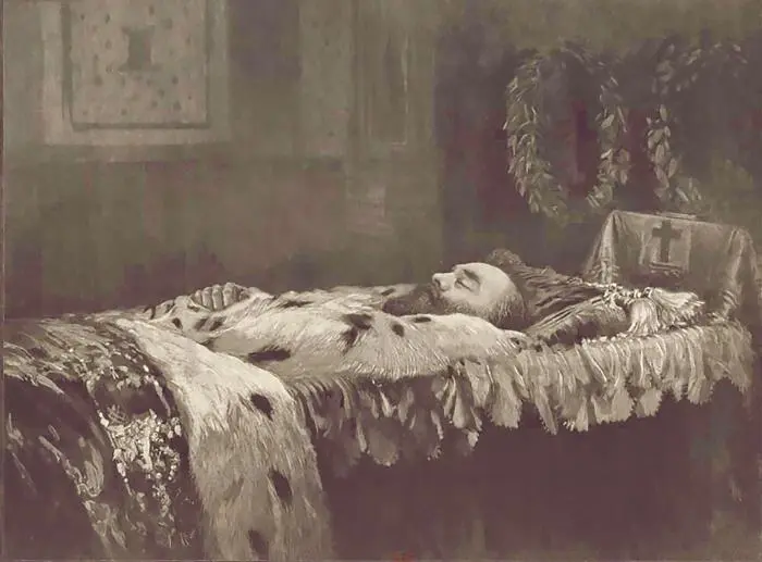 Император Александр III на смертном одре Ялта Октябрь 1894 года Фотограф А - фото 98