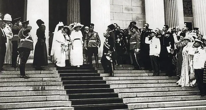 Торжественное открытие Музея изящных искусств 31 мая 1912 года В центре - фото 101