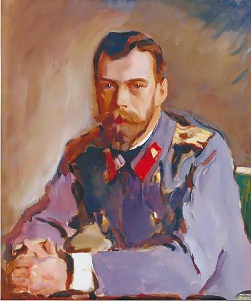 Валентин Серов Портрет Николая II в тужурке Бедный мой сын как мало у него - фото 110