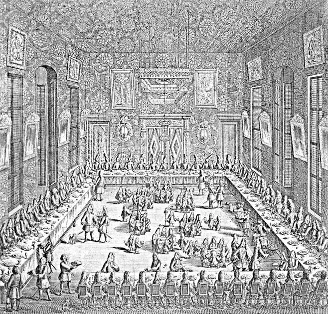 Свадьба карлика Я Волкова 14 ноября 1710 г во дворце князя АД Меншикова - фото 6