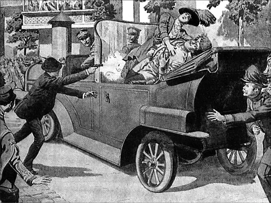 Покушение на эрцгерцога ФранцаФердинанда в Сараеве 28 июня 1914 г Стефан - фото 3
