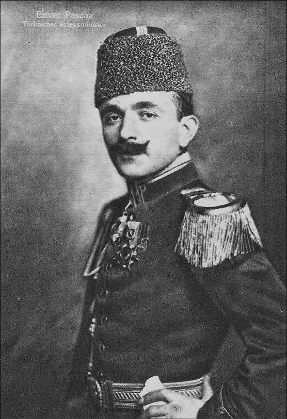 Военный министр Османской империи Энверпаша 1917 г Германский - фото 7