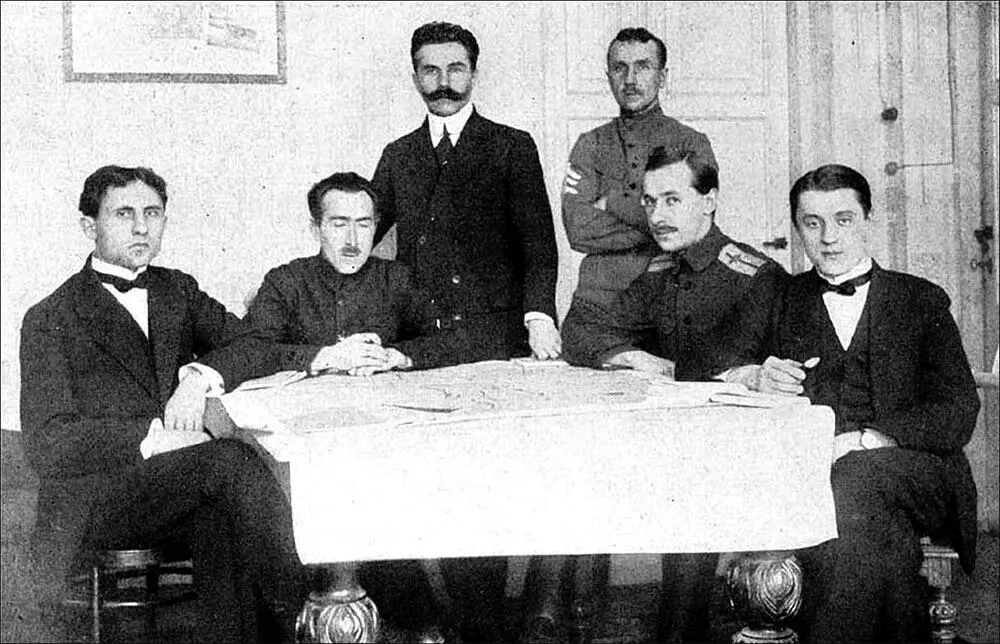 Делегация УНР в БрестЛитовске 1918 г Заключение Брестского мира с УНР - фото 33