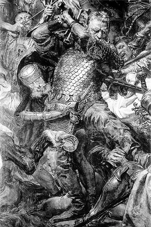 Ян Матейко Грюнвальдская битва Ян Жижка 1878 г Официально войска - фото 55