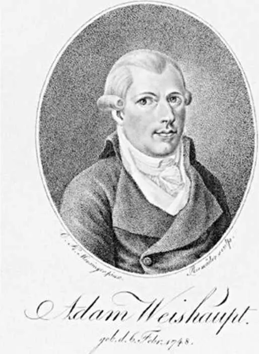 Адам Вейсгаупт 17481830 основатель ордена иллюминатов Вейсгаупт - фото 25