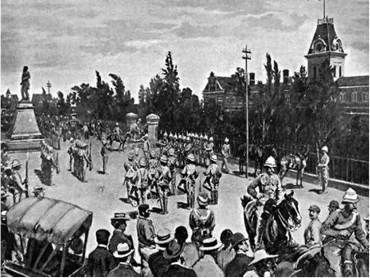 Британские войска заняли Блумфонтейн в марте 1900 г Фельдмаршал Фредерик - фото 51