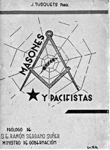 Обложка книги Масоны и пацифисты Masons and Pacifists 1939 типичного - фото 64
