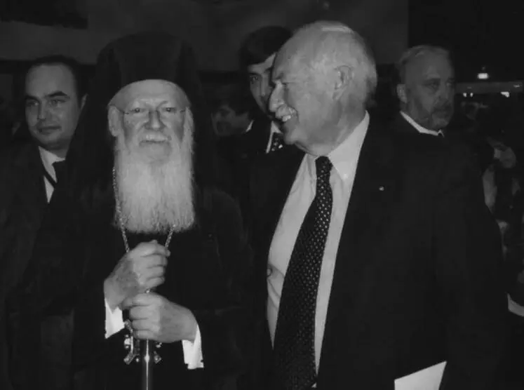 С Патриархом Константинопольским Варфоломеем Стамбул 2006 г Митрополит - фото 22