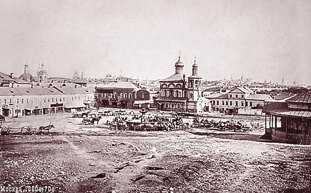 Варварский водоразборный фонтан с мытищинской водой в районе современной - фото 40