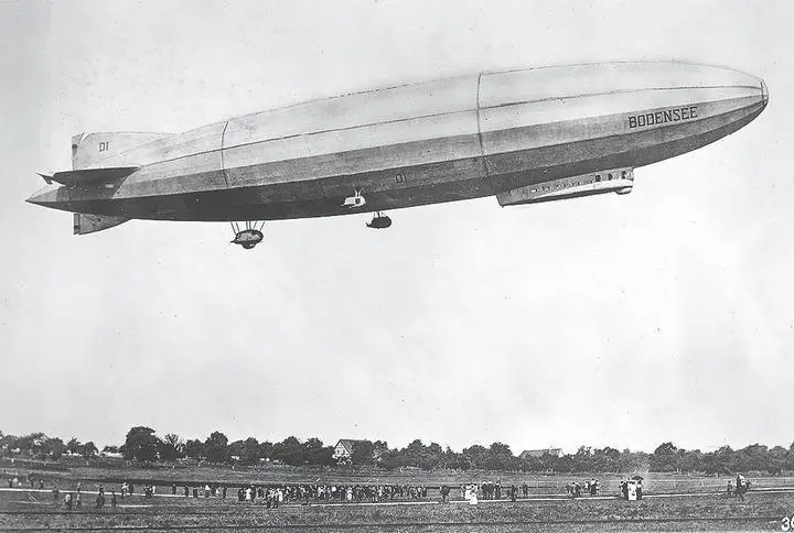Дирижабль LZ 120 Bodensee 1919 год LZ 127 Граф Цеппелин в 1928 году - фото 52