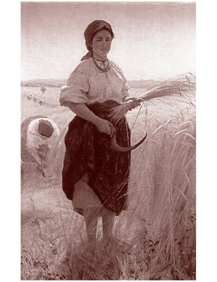 Жница Картина Н К Пимоненко 1889 г Из коллекции Национального - фото 36