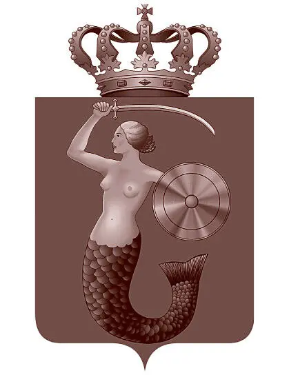 Сиренка на гербе Варшавы Wikimedia Commons Poznaniak Русалки относятся к - фото 37