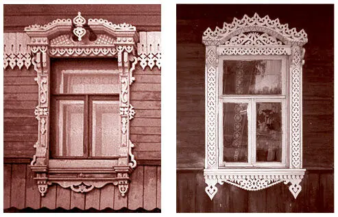 Наличники с мотивами туч коней и голов ящера Фотографии А Л Барковой - фото 50