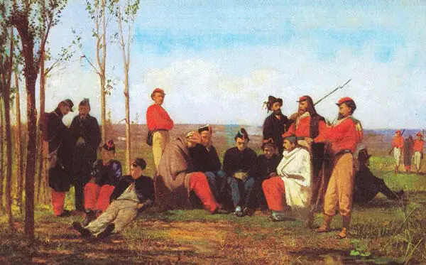 Пленные бурбонцы взятые на Вольтурно 1860 г Битва при Калатафими - фото 8
