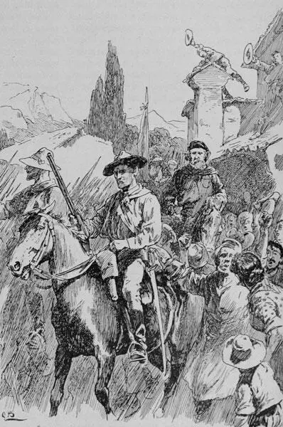 Высадка экспедиции Гарибальди на Сицилии английский рисунок 1901 г Палермо - фото 29