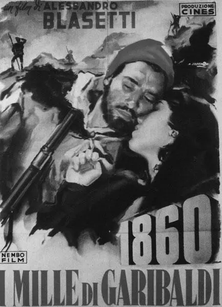 Афиша фильма Гарибальдийская Тысяча режиссер Алессандро Блазетти 1934 г - фото 48