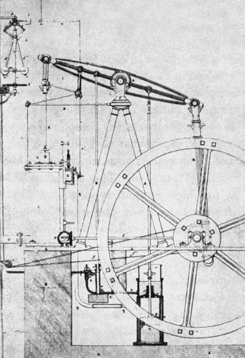 Рис 77 Составная машина Вульфа построенная в Париже в 1815 г Хотя о раннем - фото 62