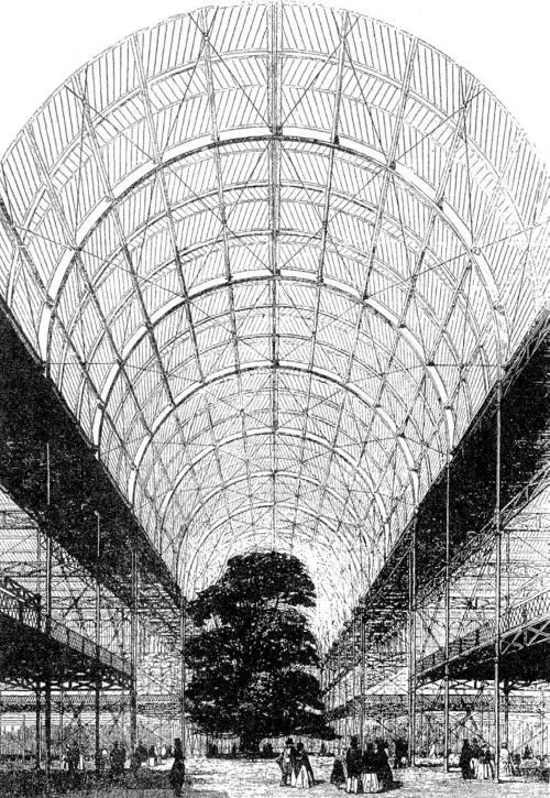 Рис 812 Интерьер трансепта Хрустального дворца Лондон 1851 г Достижение - фото 80