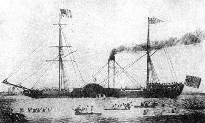 Рис 97 Sirius после прибытия в НьюЙорк 1838 г Думая о Бристоле как о - фото 95
