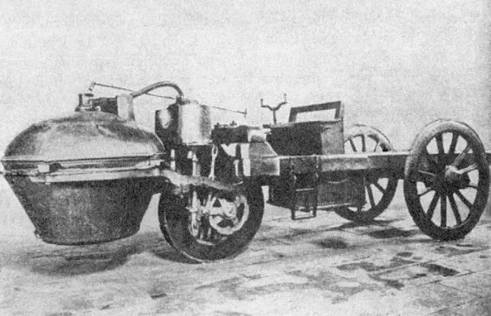 Рис 911 Паровая телега инженера Кюньо 1770 г В Британии тоже велись - фото 99