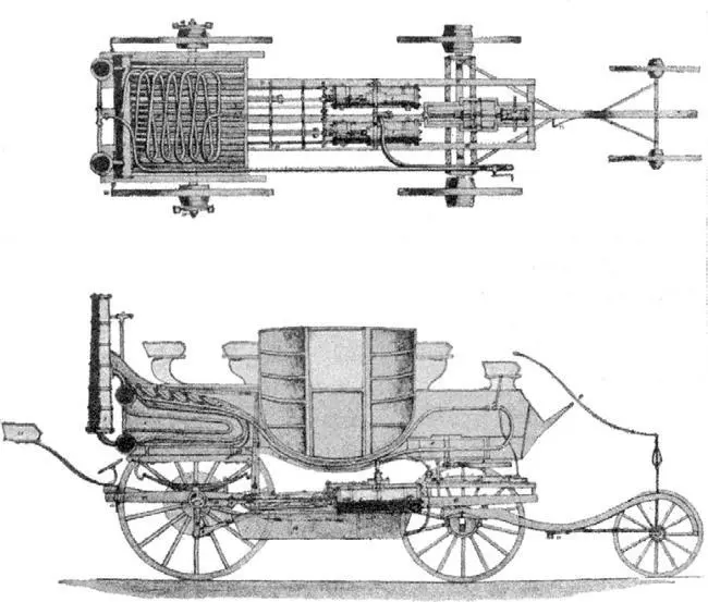 Рис 913 Паровая повозка Герни 1812 г Еще ребенком Герни 17931875 был - фото 101