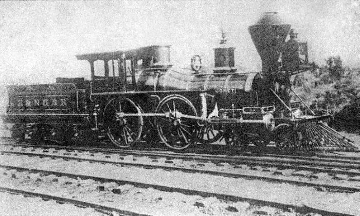 Рис 122 Пассажирский локомотив работающий на угле 1864 г Многие - фото 134