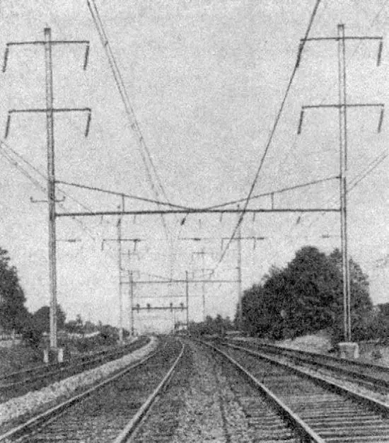 Рис 126 Контактная цепь Пенсильванской железной дороги 1935 г Спустя всего - фото 138