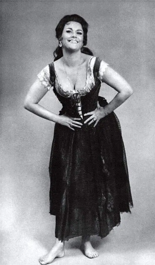 Метрополитенопера 1978 Кадр из фильма Поет Елена Образцова 1979 - фото 193