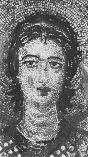 Рис 125 Деталь мозаики Силы небесные церкви Успения в Никее VII в Эти - фото 136