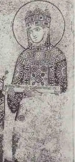Рис 129 Императрица Зоя Мозаика Софийскою собора в Константинополе Первая - фото 140