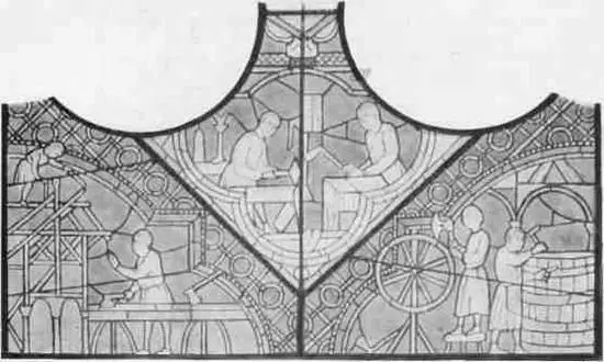 Рис 142 Сцены труда Шартрский собор XIII в Итак основными особенностями - фото 153