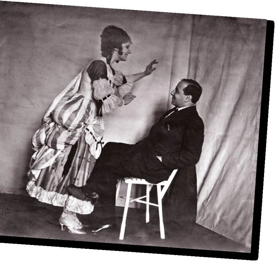 Алиса Коонен и Александр Таиров за кулисами 1920е гг Музей Московского - фото 29