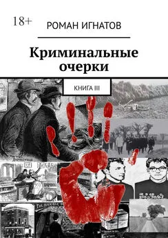 Роман Игнатов - Криминальные очерки. Кн. 3