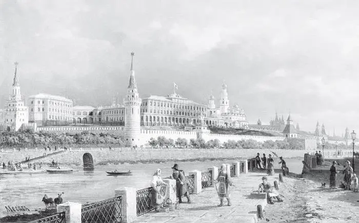 ПП Верещагин Вид Московского Кремля 1879 Фрагмент Это в отсутствие - фото 40