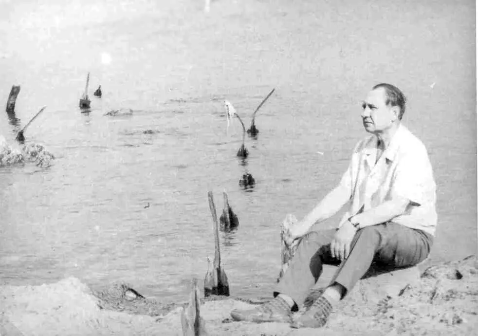 У остатков пирса в Керчи в районе Маяка На этом пирсе в мае 1942 года мне - фото 17