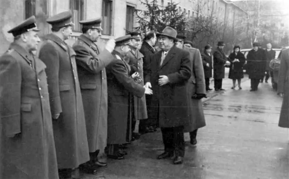Будапешт 1967 год Посещение штаба Южной группы войск ЛИ Брежневым ЛГ - фото 59