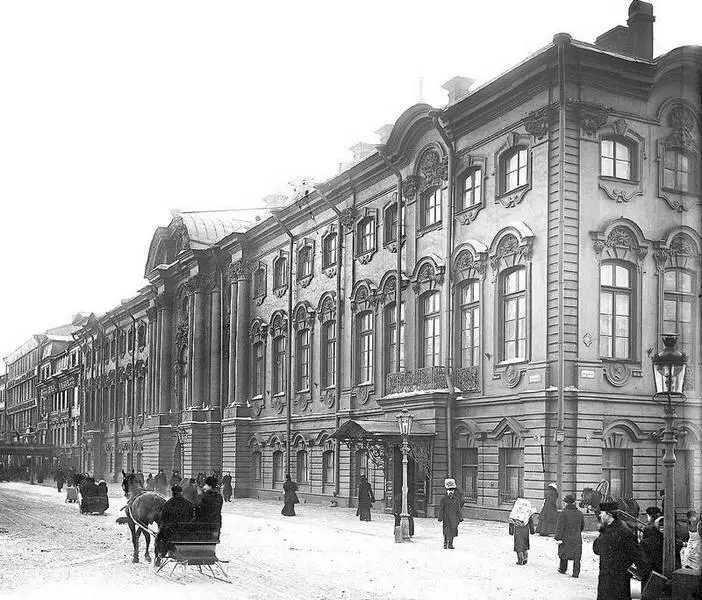 Невский пр 1746 Строгановский дворец Фото 1900х гг По легендам - фото 28