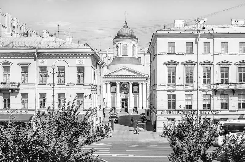 Армянская церковь Фото 2000х гг В городском фольклоре памятник Пушкину - фото 47