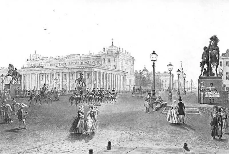 Аничков мост Начало 1840х гг В 1908 году возле моста даже появился - фото 62