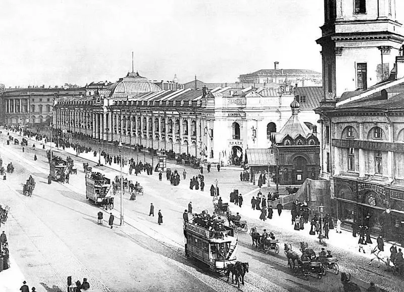 Гостиный Двор Фото 1900х гг Квартал нечетной стороны Невского проспекта - фото 87